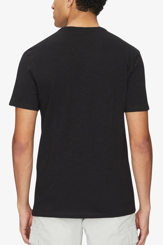  T-Shirt Maniche Corte In Cotone Fiammato Tegood-boss-Nero-Special_-50508243 001-3  