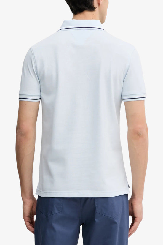  Polo Maniche Corte In Piqué Con Profili A Contrasto-tommy hilfiger-Blu-Special_-Mw0mw39993 c1o-3  