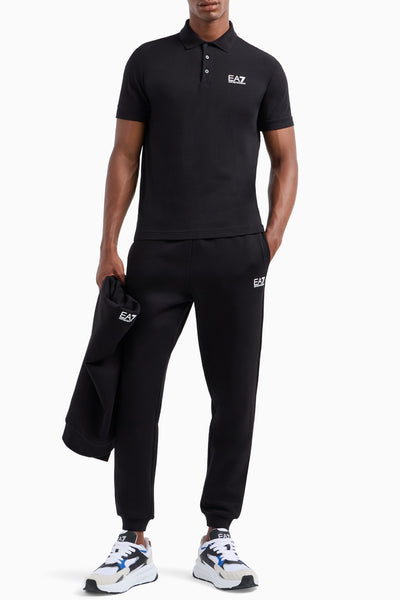 emporio armani ea7 Polo Core Identity Nero Uomo, foto 3