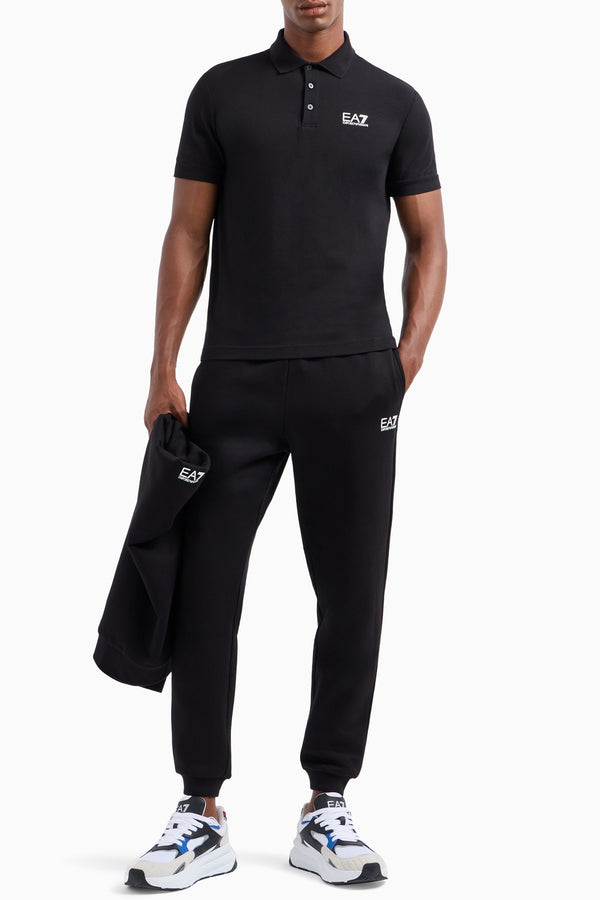 emporio armani ea7 Polo Core Identity Nero Uomo, foto 3