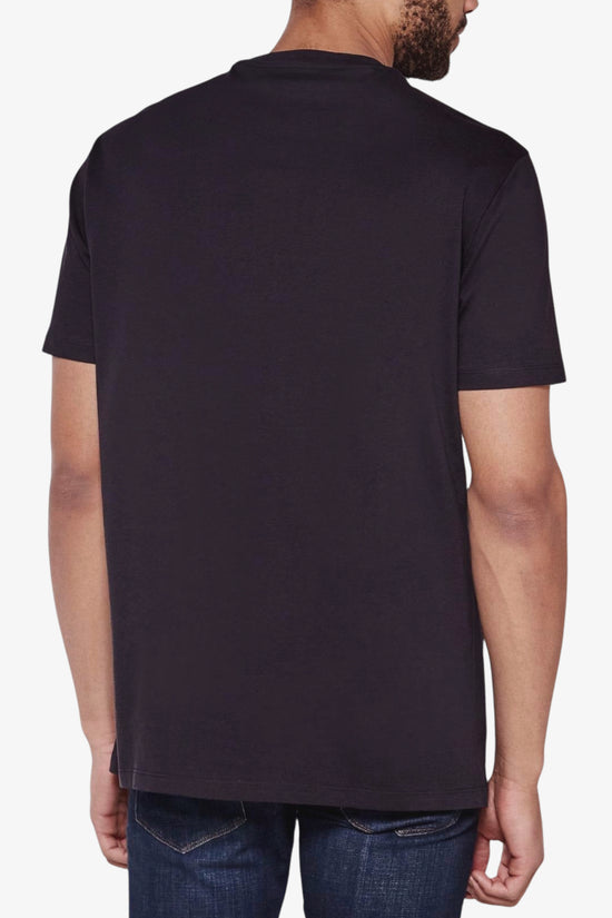  T-Shirt Maniche Corte Slim In Jersey Di Cotone Stretch-armani exchange-Blu-Special_-Xm003141 af26650 ub101-3  