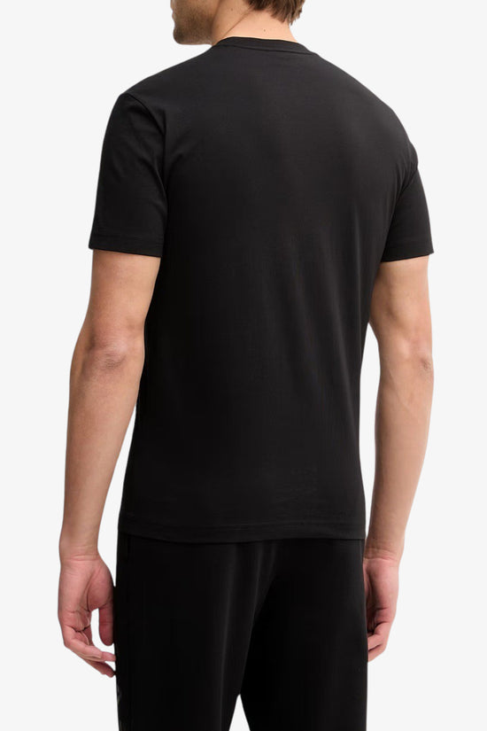 T-Shirt Maniche Corte Big Logo Tono Su Tono Core Identity-emporio armani ea7-Nero-Special_-7m001412 af22264 mc005-3  