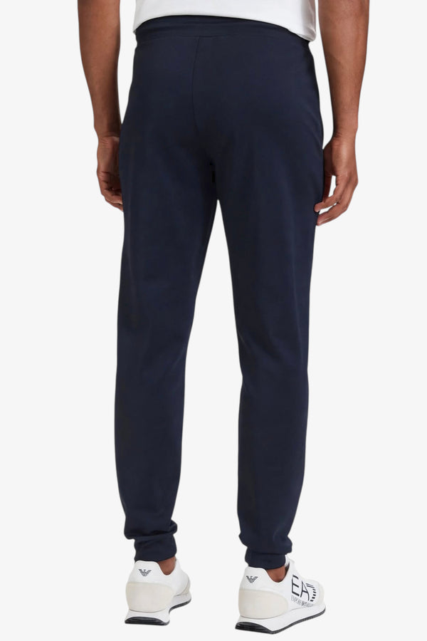 emporio armani ea7 Pantaloni Lux Identity In Jersey Elasticizzato Blu Uomo, foto 3