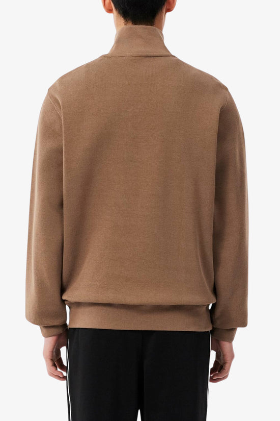  Felpa 1/2 Zip Interlock Con Collo Alto-lacoste-Marrone-Special_-Sh1927 00 six-3  