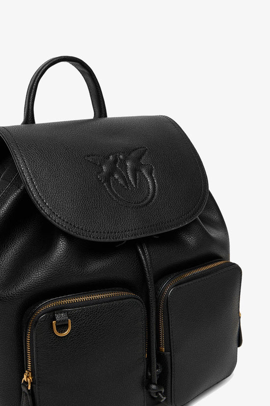  Zaino In Pelle Carrie-pinko-Nero-Donna-104351 a29q z99q-3  