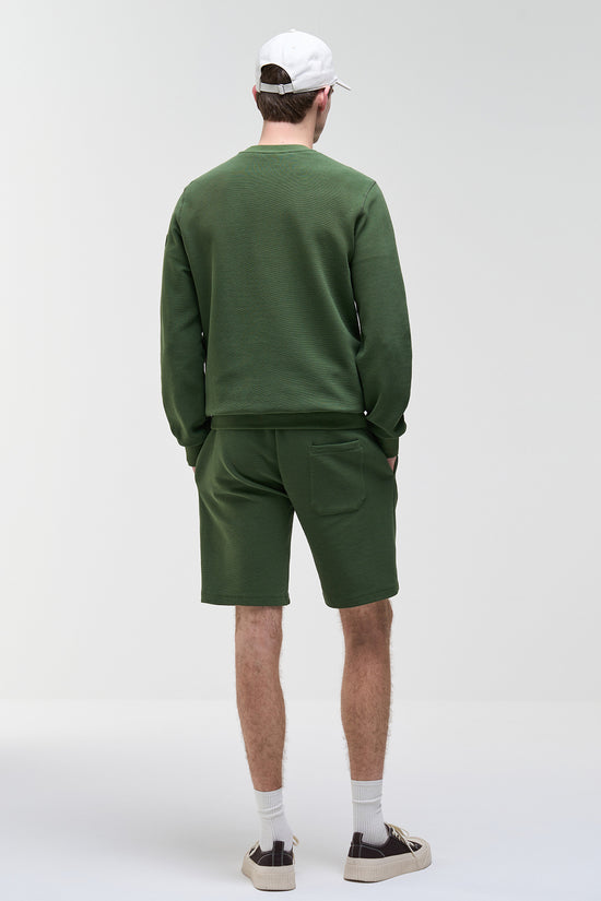  Felpa Girocollo Millerighe-colmar-Verde-Uomo-6153r 1xl 769-3  