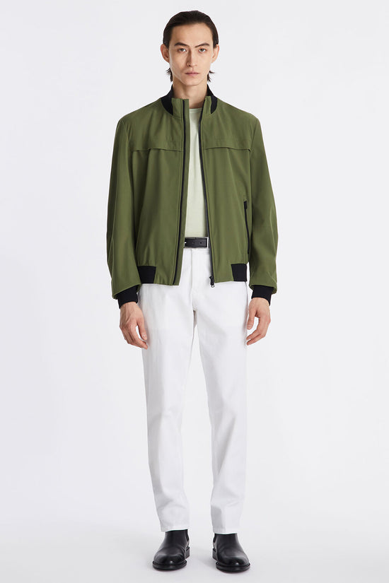  Giacca Bomber Full Zip Stretch Con Dettagli A Contrasto Potosi SRT 02-peuterey-Verde-Special_-Peu5783 01192020 471-3  