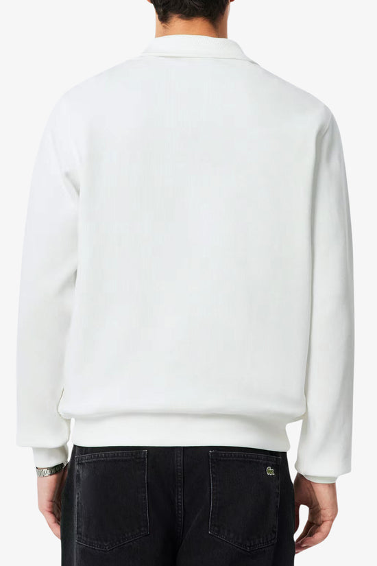  Felpa 1/2 Zip Interlock Con Collo Alto-lacoste-Bianco-Special_-Sh1927 00 70v-3  