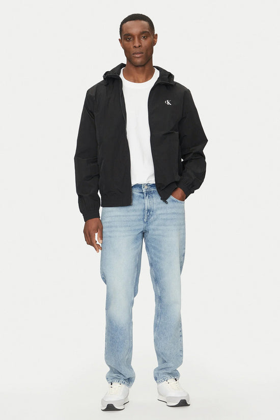  Giacca A Vento Full Zip Con Cappuccio In Nylon calvin klein jeans 
