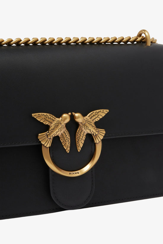  Borsa A Tracolla Media Love Bag One Simply-pinko-Nero-Donna-100941 a0f1 z99q-3  