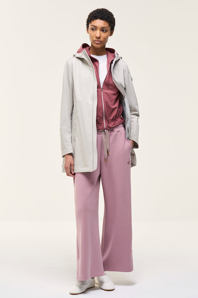 colmar Giacca Lunga Full Zip Con Cappuccio Impermeabile Beige Donna, foto 3