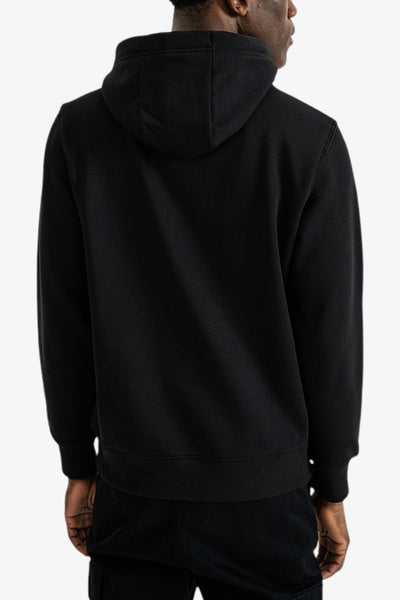 tommy hilfiger Felpa Con Cappuccio Oval Graphic Nero Uomo, foto 3