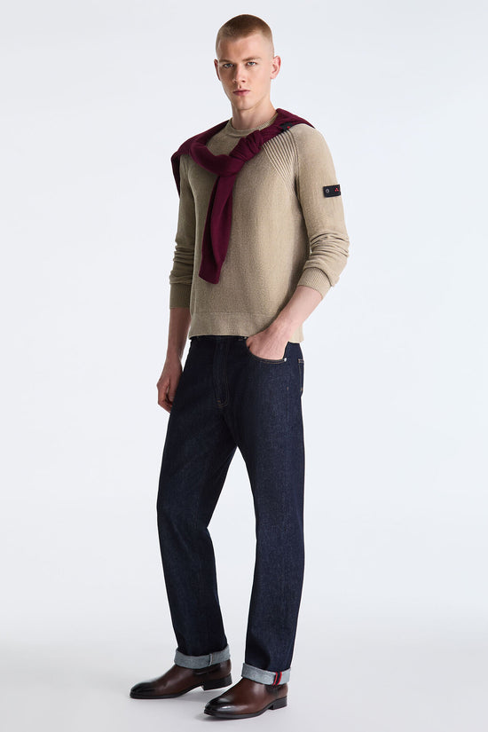  Maglione Girocollo In Ciniglia Rasata Sironi 01-peuterey-Beige-Special_-Peu5623 99011970 736-3  