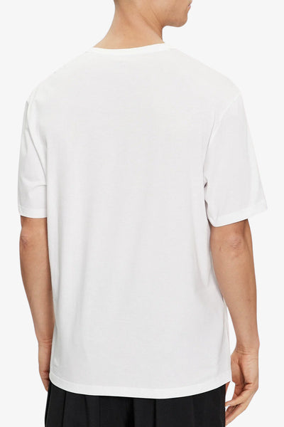 calvin klein swimwear T-Shirt Maniche Corte Lounge Intense Power Bianco Uomo, foto 3