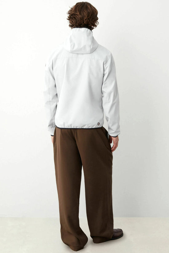  Giacca Corta Full Zip Con Cappuccio Softshell-colmar-Bianco-Uomo-1861r 6wv 01-3  