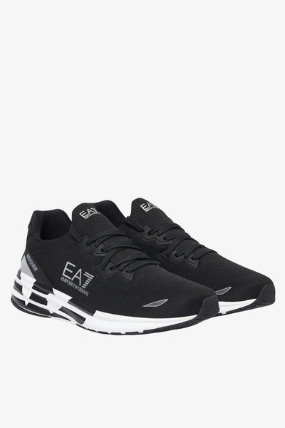 emporio armani ea7 Scarpe Crusher Distance Knit 2.0 Nero Uomo, foto 3
