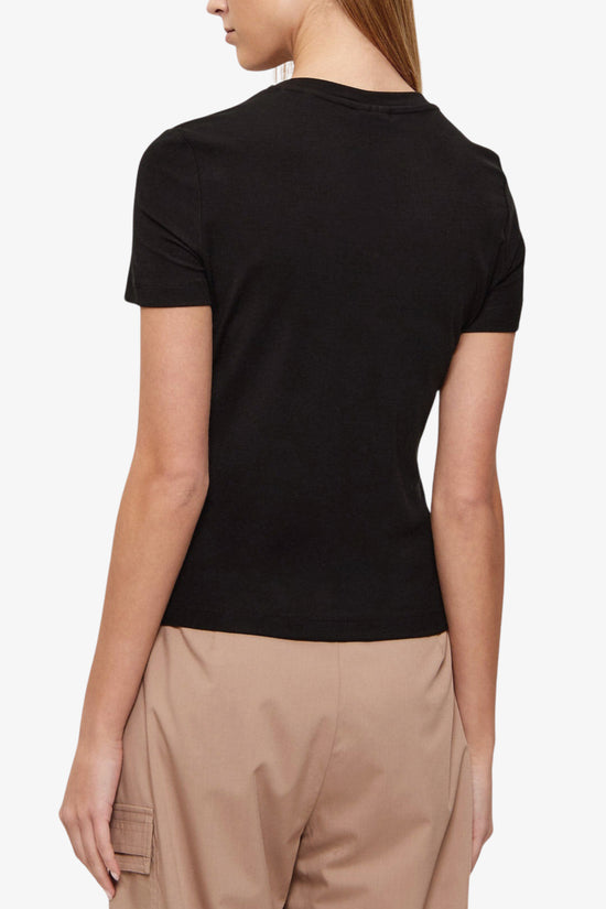  T-Shirt Maniche Corte Logo Con Stampa Ricami E Strass Febe-guess-Nero-Special_-V6gi06k2967 jblk-3  