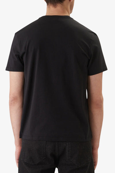 calvin klein jeans T-Shirt Maniche Corte Logo Monogramma Nero Uomo, foto 3