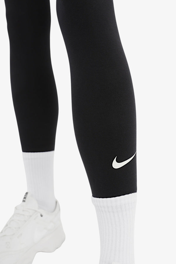 nike sportswear Leggings A 7/8 A Vita Alta Classic Nero Donna, foto 3