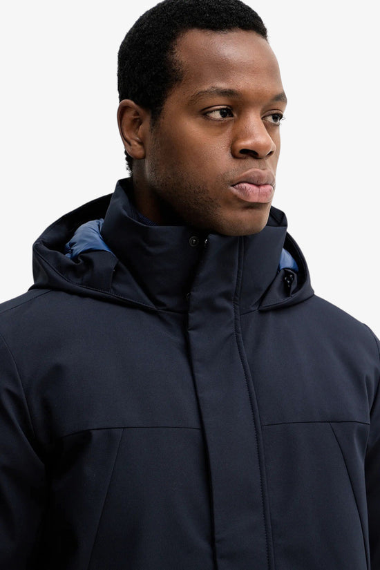  Parka Full Zip Con Cappuccio Termico Imbottito Idrorepellente-tommy hilfiger-Blu-Uomo-Mw0mw41362 dw5-3  