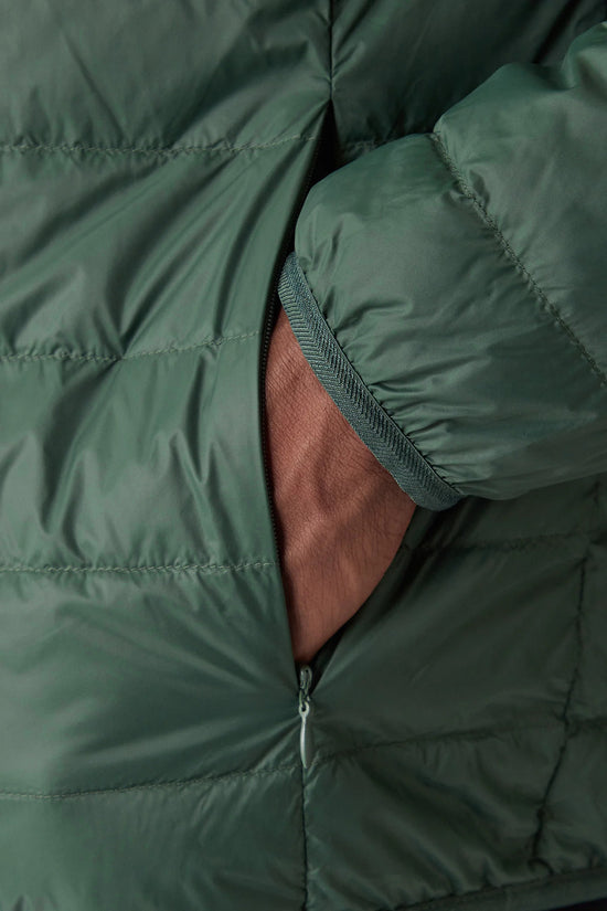  Piumino Full Zip Con Cappuccio Packable Core Identity-emporio armani ea7-Verde-Special_-8npb24 pngpz u7260-3  