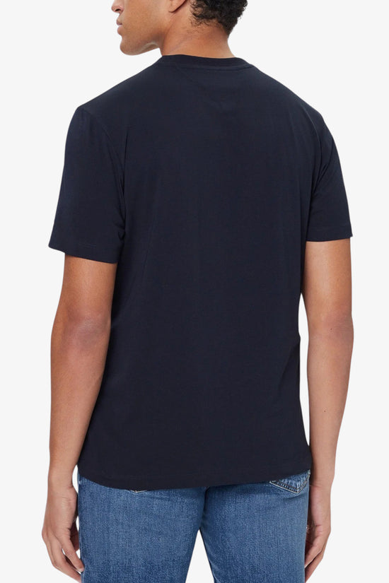  T-Shirt Maniche Corte Oval Graphic-tommy hilfiger-Blu-Uomo-Mw0mw40002 dw5-3  