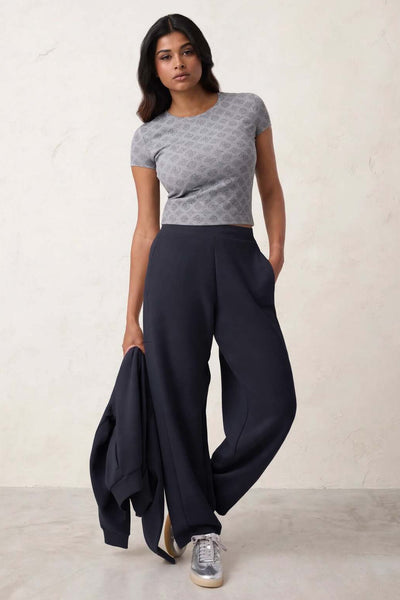guess Pantaloni Brianna Blu Donna, foto 3