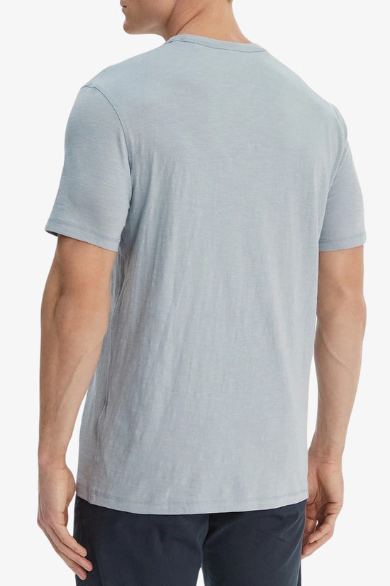  T-Shirt Maniche Corte In Cotone Fiammato Tegood-boss-Blu-Special_-50508243 458-3  