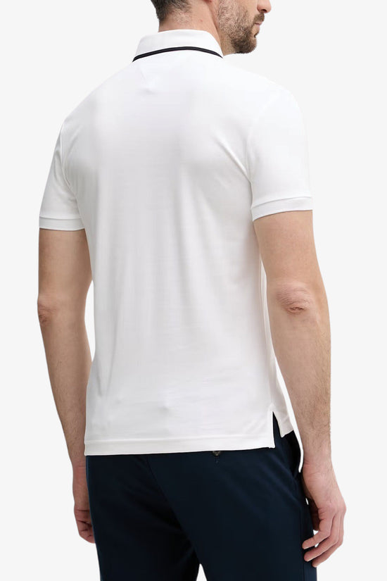  Polo Maniche Corte Slim Con Profilo Sul Colletto-tommy hilfiger-Bianco-Special_-Mw0mw43144 ybr-3  