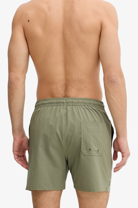  Boxer Mare Core Solid Con Bande Logo-calvin klein swimwear-Verde-Special_-Lv00n61002 ldi-3  