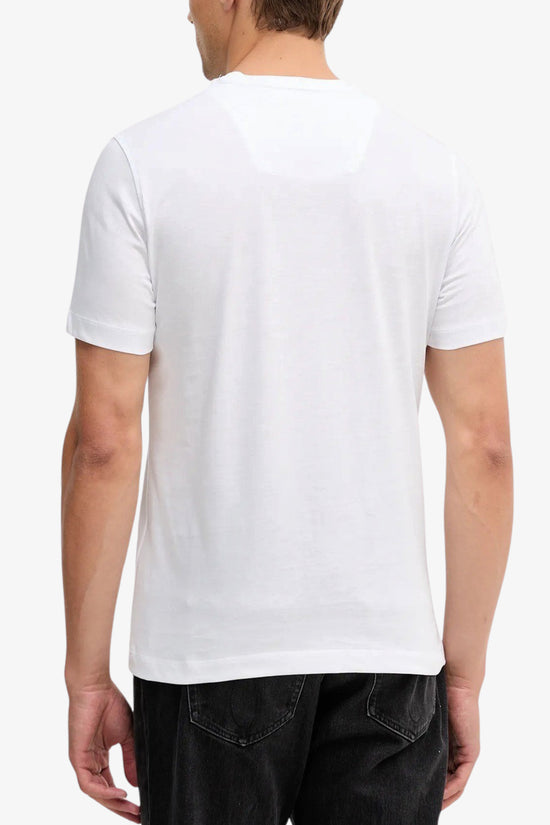  T-Shirt Maniche Corte Piccolo Logo Ricamato-aeronautica militare-Bianco-Special_-261ts1580uj00372 73062-3  