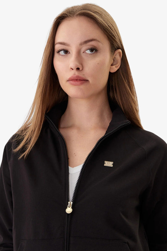  Felpa Full Zip Core Lady-emporio armani ea7-Nero-Donna-7w000457 af13135 uc001-3  