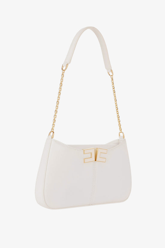  Borsa A Spalla Con Dettaglio Logo-elisabetta franchi-Bianco-Donna-Bs-93a-61e2-v260 360-3  