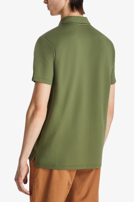  Polo Maniche Corte In Piqué Di Cotone Stretch Mezzola 02-peuterey-Verde-Special_-Peu5471 99012182 471-3  