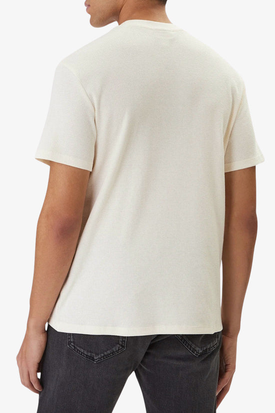  T-Shirt Maniche Corte Waffle-calvin klein jeans-Beige-Special_-Lv04rd008g f7j-3  