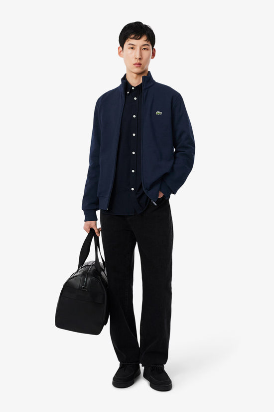  Felpa Full Zip Logo Piccolo Ricamato-lacoste-Blu-Special_-Sh8870 00 166-3  