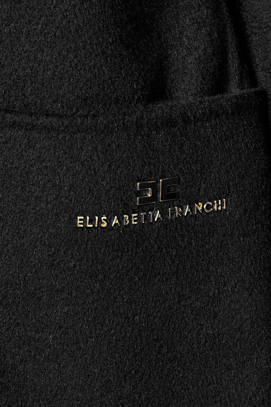  Cappotto In Panno Double Di Lana-elisabetta franchi-Nero-Special_-Cp-01d-66e2-v850-3  