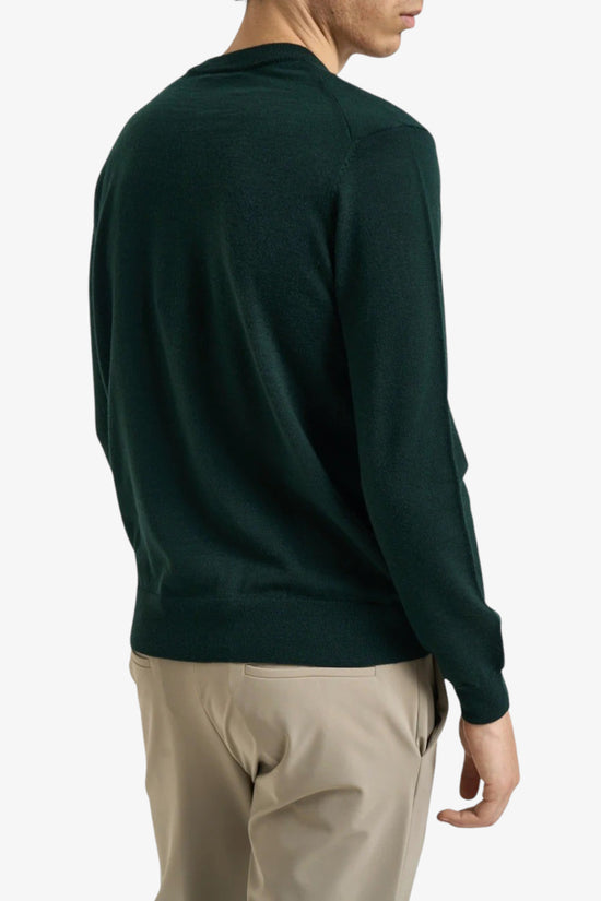  Maglione Girocollo In Misto Lana-lacoste-Verde-Special_-Ah3225 00 yzp-3  
