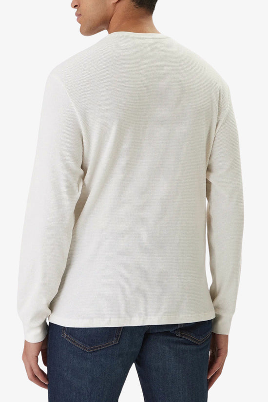  T-Shirt Maniche Lunghe Waffle-calvin klein jeans-Beige-Special_-Lv040em217 f7j-3  