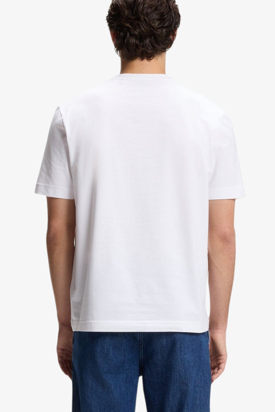  T-Shirt Maniche Corte Logo Piccolo TChup-boss-Bianco-Special_-50473278 100-3  