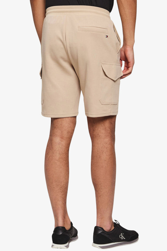  Bermuda Cargo Con Logo Bandierina Ricamata-tommy hilfiger-Beige-Special_-Mw0mw43116 rbt-3  