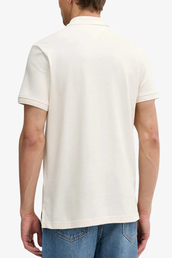  Polo Maniche Corte Bandiera Ricamata-tommy hilfiger-Bianco-Uomo-Mw0mw39836 z00-3  