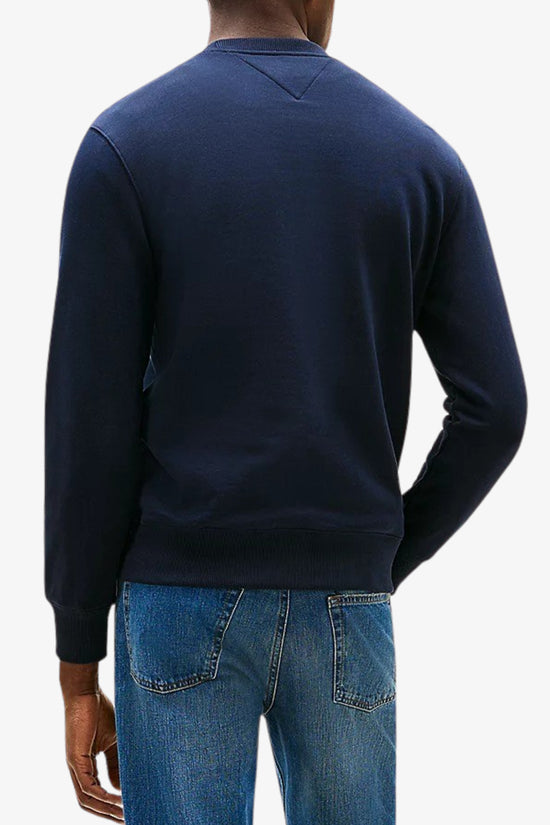  Felpa Girocollo Logo New York-tommy hilfiger-Blu-Uomo-Mw0mw39376 dw5-3  