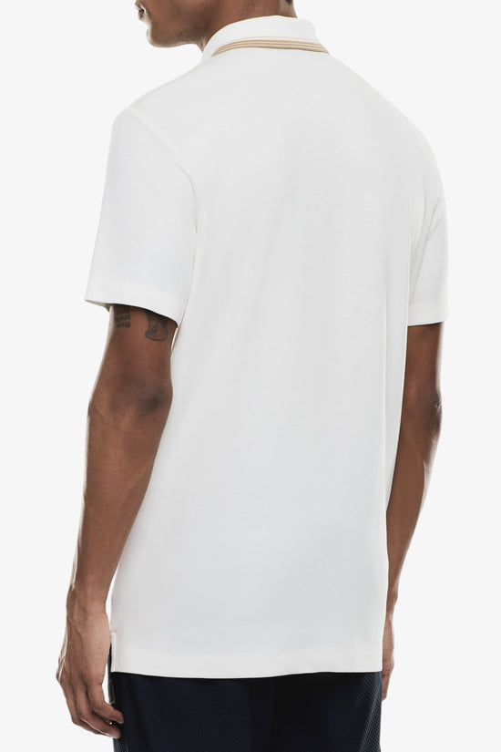  Polo Maniche Corte Con Zip Premium Label In Jersey-emporio armani ea7-Bianco-Special_-7m001333 af13739 u0004-3  