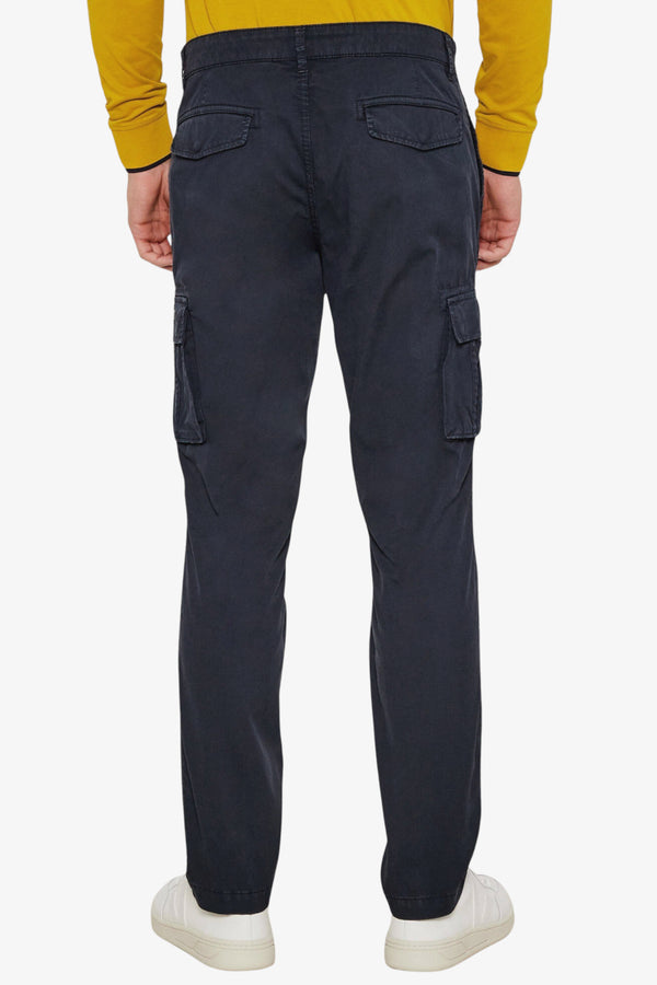 aeronautica militare Pantaloni Cargo Blu Uomo, foto 3