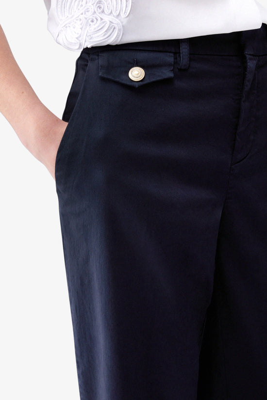  Pantaloni Chino Con Patte-liu jo-Blu-Special_-Wa6463 t9257 93924-3  