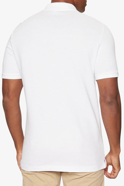 lacoste Polo Maniche Corte Classic In Piqué L.12.12 Original Bianco Uomo, foto 3