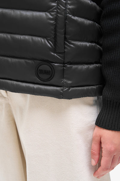 colmar Piumino Full Zip Maniche In Maglia Nero Donna, foto 3