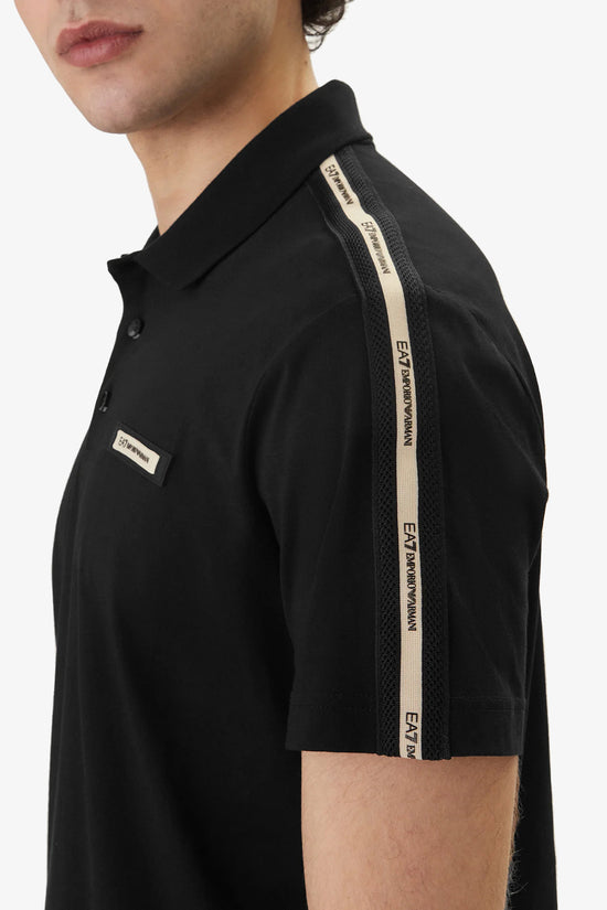  Polo Maniche Corte Bande Logo Series-emporio armani ea7-Nero-Special_-7m001477 af10375 uc001-3  