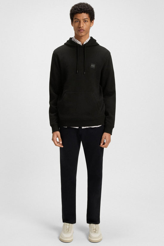  Felpa Con Cappuccio Con Toppa Logo-boss-Nero-Uomo-50509314 001-3  